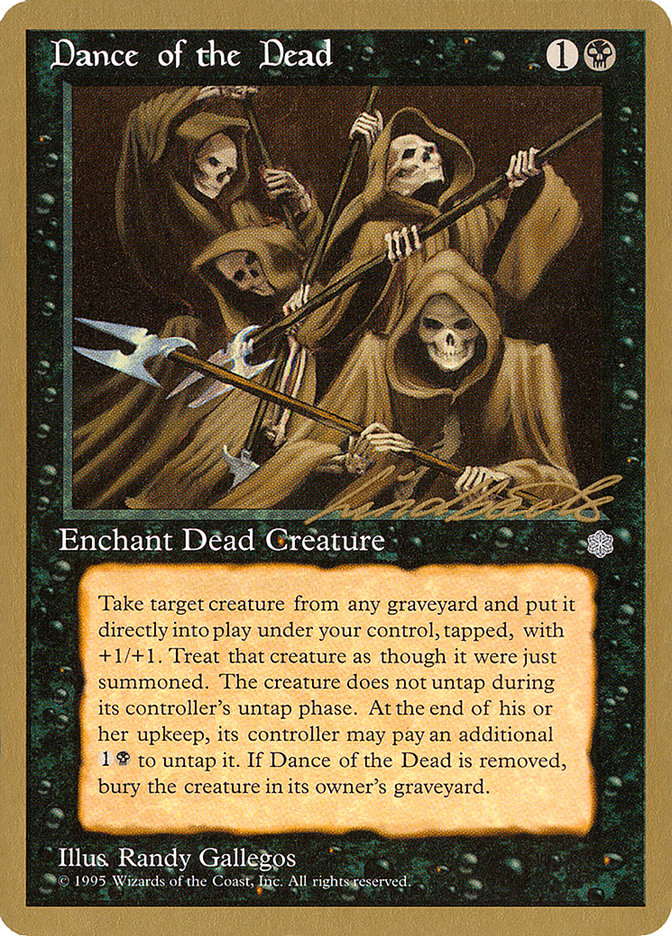 Dance of the Dead (Leon Lindback) [Pro Tour Collector Set] | Yard's Games Ltd