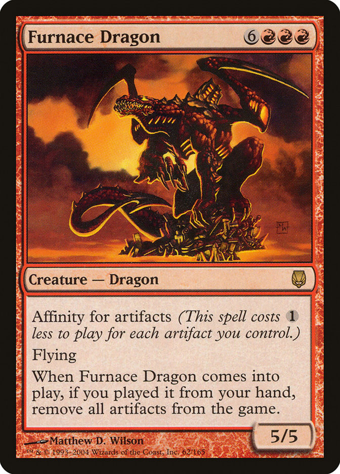 Furnace Dragon [Darksteel] | Yard's Games Ltd