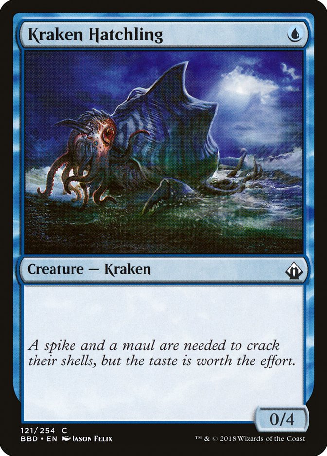 Kraken Hatchling [Battlebond] | Yard's Games Ltd