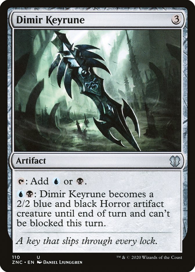 Dimir Keyrune [Zendikar Rising Commander] | Yard's Games Ltd