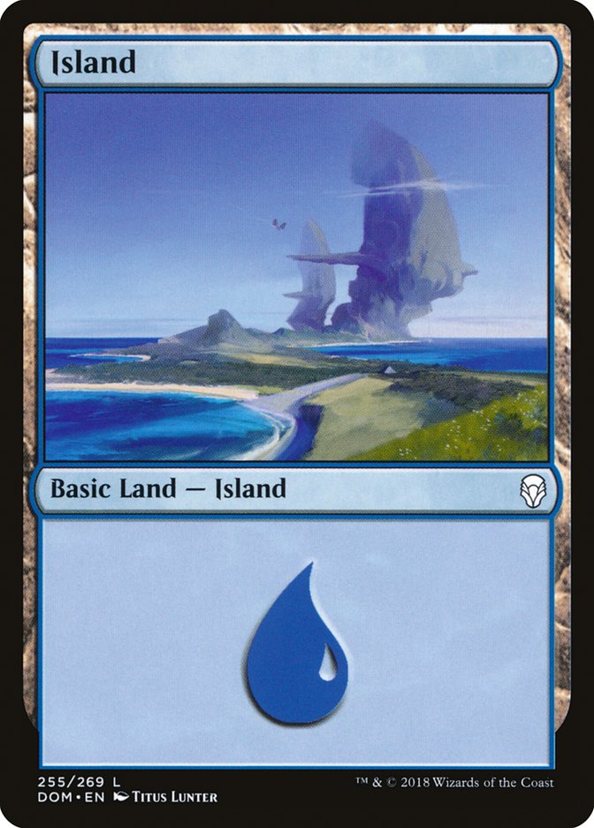 Island (255) [Dominaria] | Yard's Games Ltd