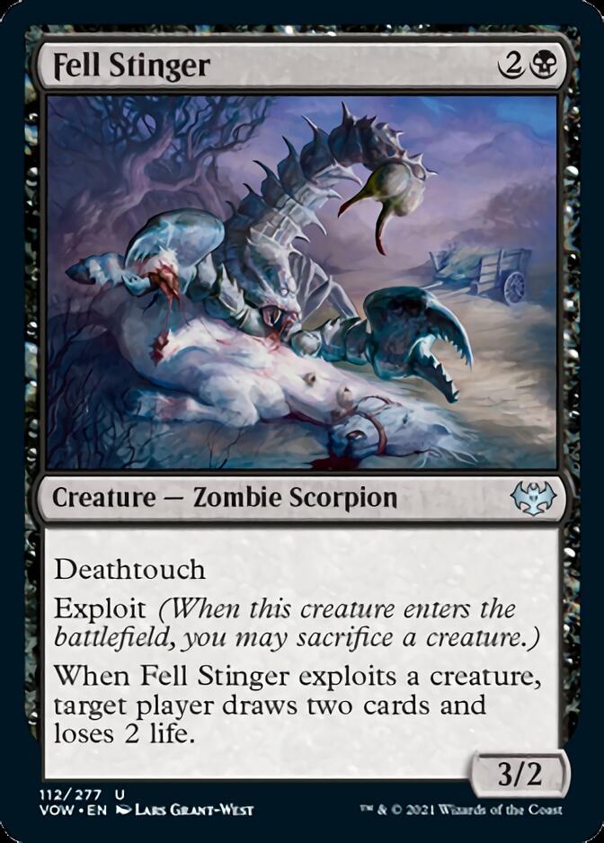 Fell Stinger [Innistrad: Crimson Vow] | Yard's Games Ltd