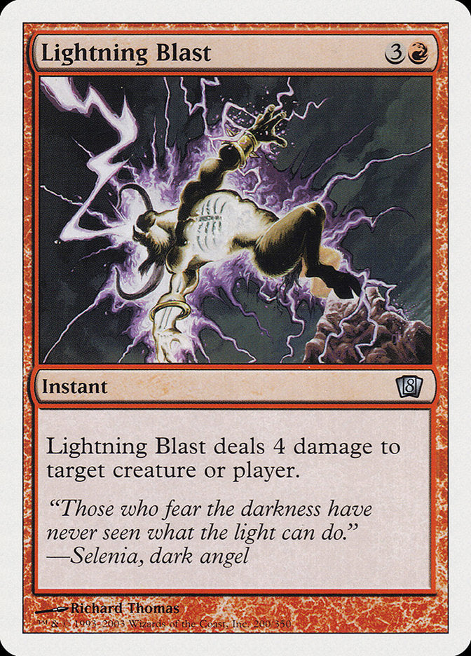 Lightning Blast [Eighth Edition] | Yard's Games Ltd