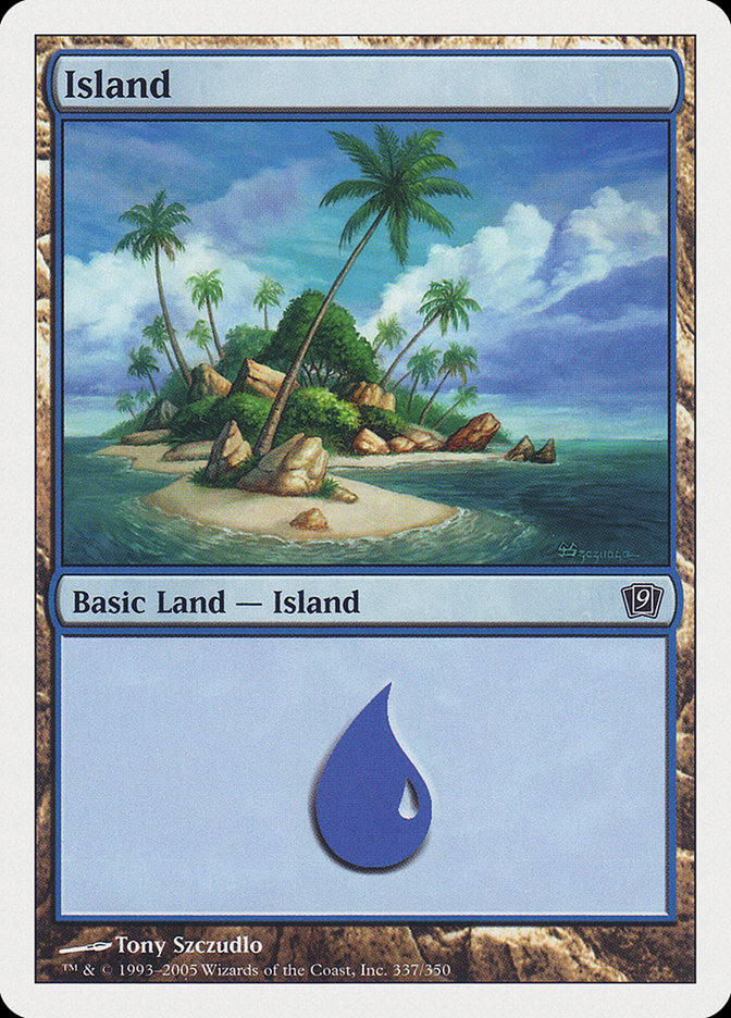 Island (337) [Ninth Edition] | Yard's Games Ltd