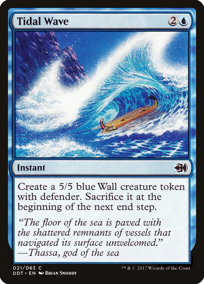 Tidal Wave [Duel Decks: Merfolk vs. Goblins] | Yard's Games Ltd