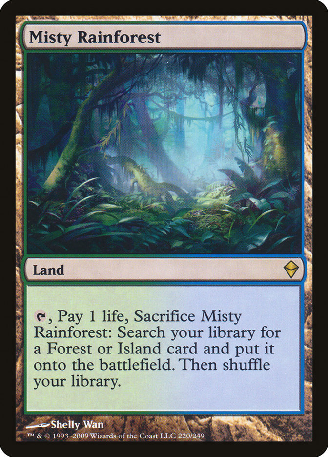 Misty Rainforest [Zendikar] | Yard's Games Ltd