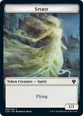 Spirit // Treasure Double-Sided Token [Commander 2020 Tokens] | Yard's Games Ltd