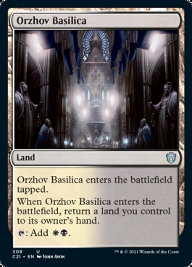 Orzhov Basilica [Commander 2021] | Yard's Games Ltd