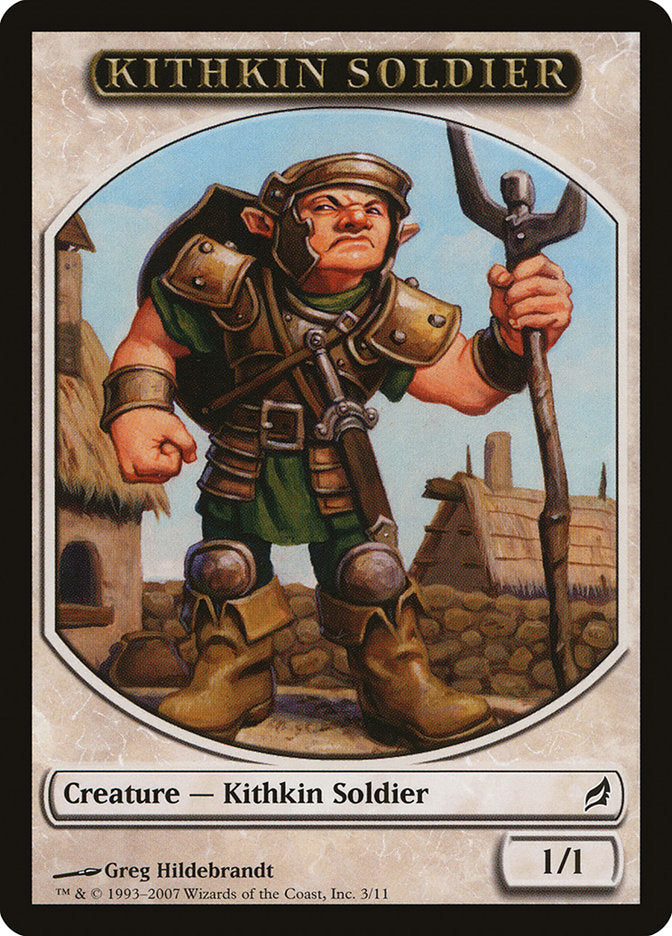 Kithkin Soldier Token [Lorwyn Tokens] | Yard's Games Ltd