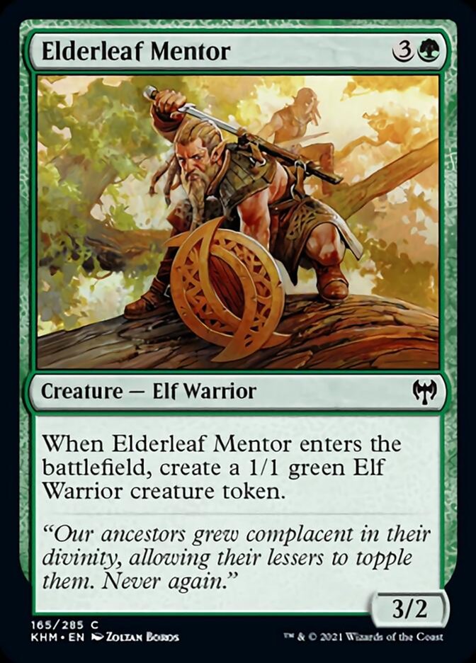 Elderleaf Mentor [Kaldheim] | Yard's Games Ltd