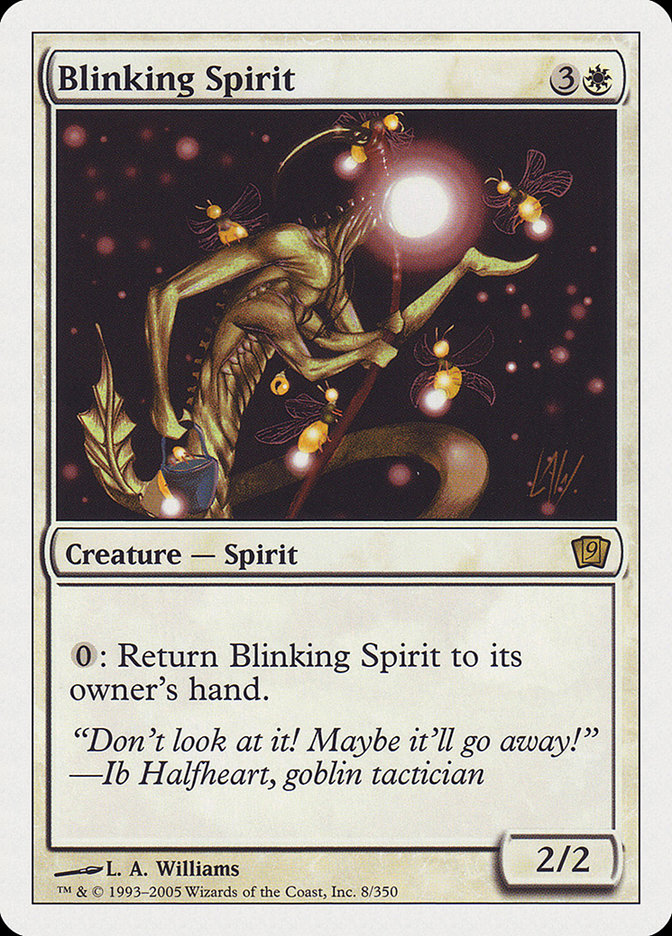 Blinking Spirit [Ninth Edition] | Yard's Games Ltd