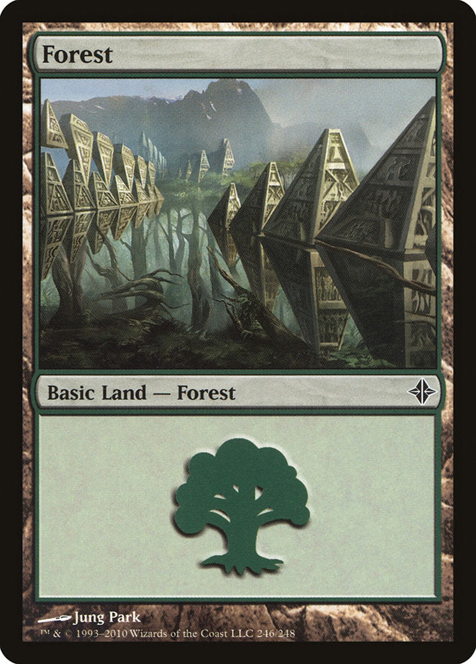 Forest (246) [Rise of the Eldrazi] | Yard's Games Ltd