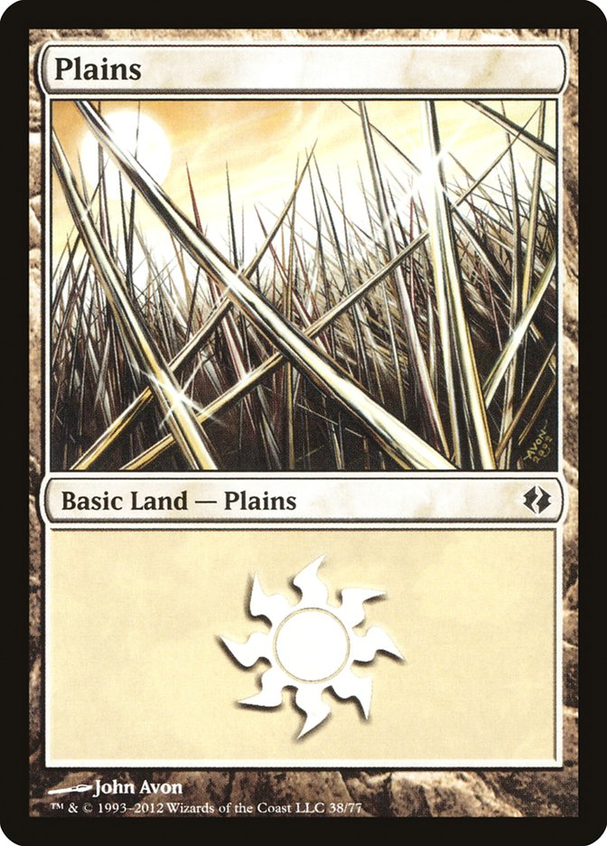 Plains (38) [Duel Decks: Venser vs. Koth] | Yard's Games Ltd