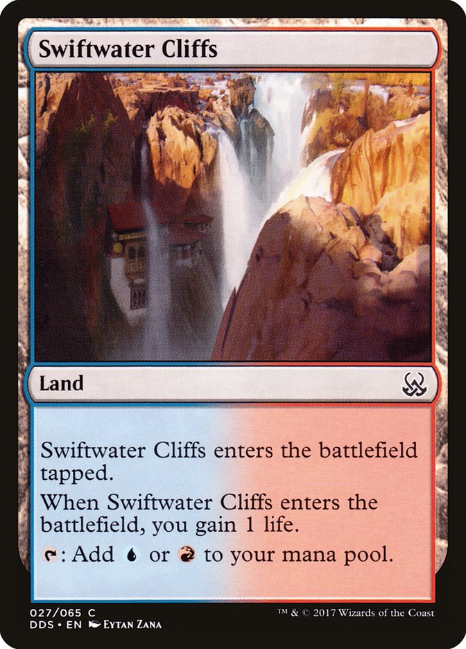 Swiftwater Cliffs [Duel Decks: Mind vs. Might] | Yard's Games Ltd