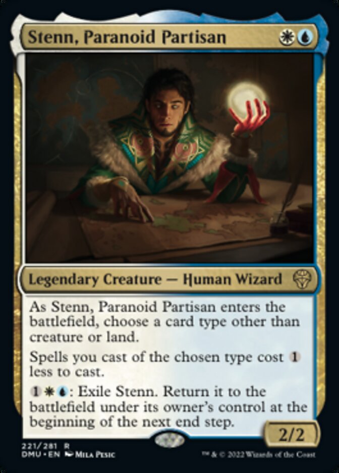 Stenn, Paranoid Partisan [Dominaria United] | Yard's Games Ltd