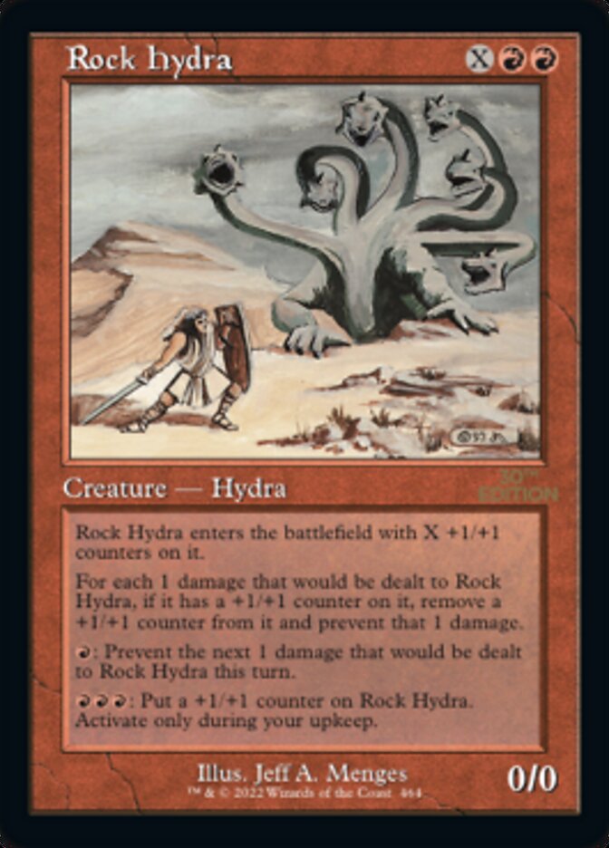 Rock Hydra (Retro) [30th Anniversary Edition] | Yard's Games Ltd