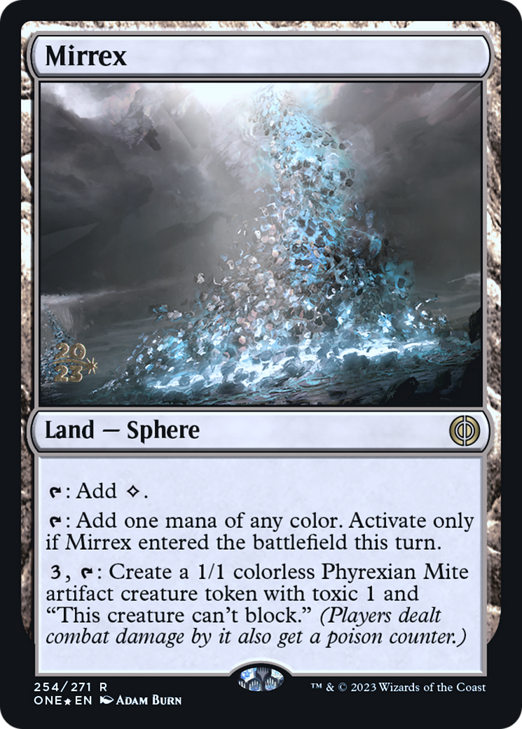 Mirrex [Phyrexia: All Will Be One Prerelease Promos] | Yard's Games Ltd