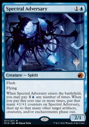 Spectral Adversary (Promo Pack) [Innistrad: Midnight Hunt Promos] | Yard's Games Ltd