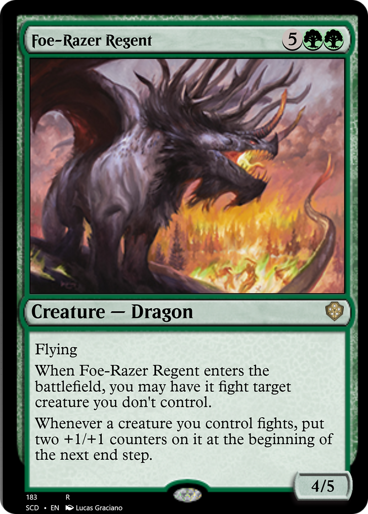 Foe-Razer Regent [Starter Commander Decks] | Yard's Games Ltd