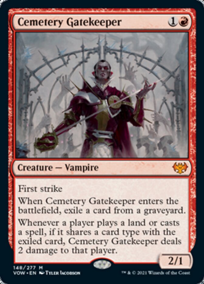 Cemetery Gatekeeper [Innistrad: Crimson Vow] | Yard's Games Ltd