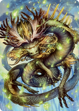 Kura, the Boundless Sky Art Card [Kamigawa: Neon Dynasty Art Series] | Yard's Games Ltd