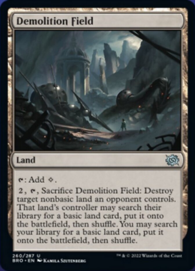 Demolition Field [The Brothers' War] | Yard's Games Ltd