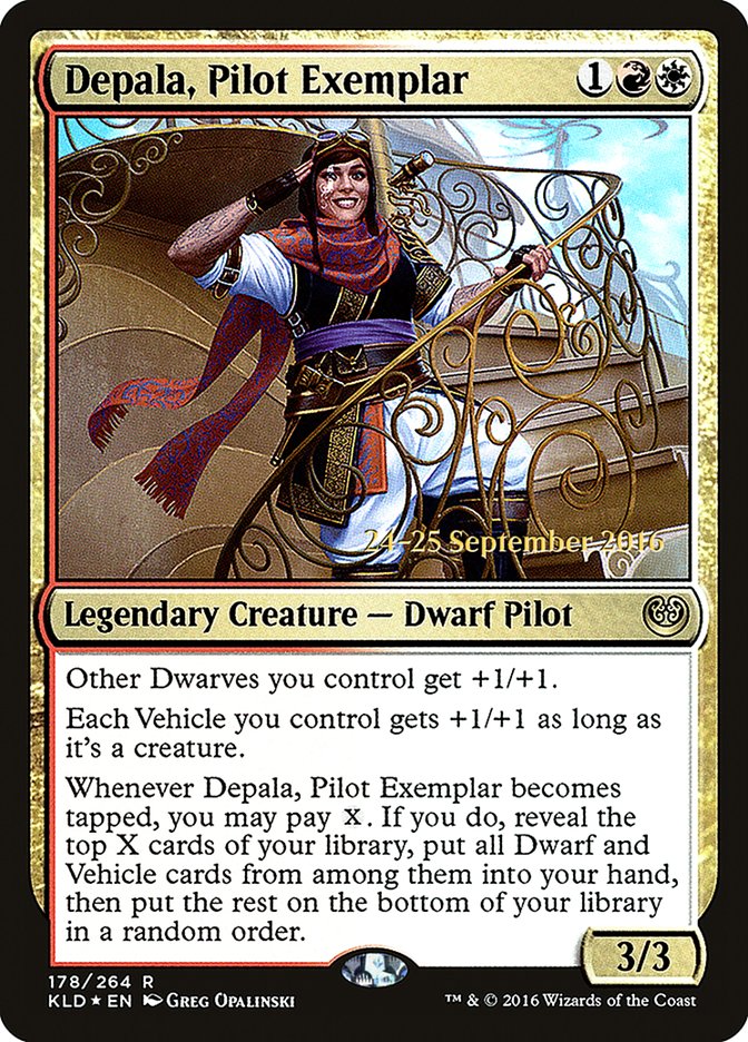 Depala, Pilot Exemplar [Kaladesh Prerelease Promos] | Yard's Games Ltd