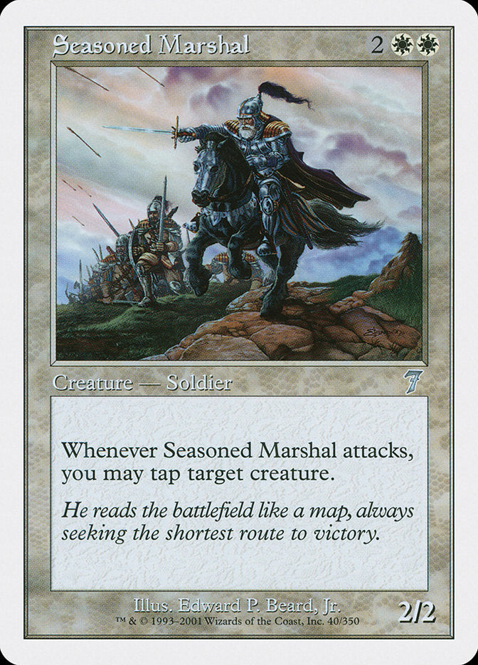 Seasoned Marshal [Seventh Edition] | Yard's Games Ltd