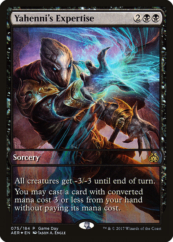 Yahenni's Expertise (Game Day) [Aether Revolt Promos] | Yard's Games Ltd