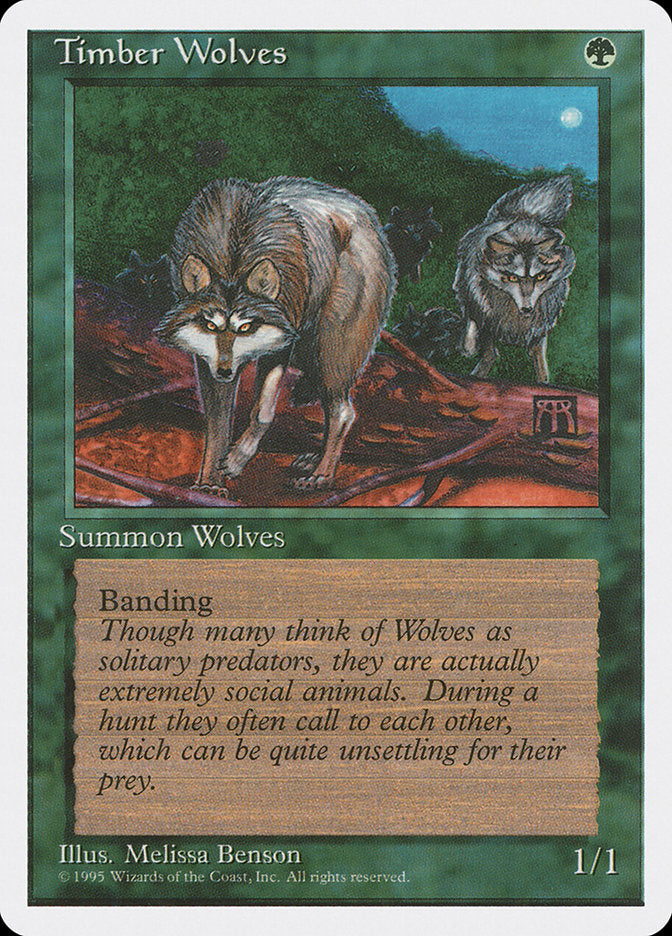 Timber Wolves [Fourth Edition] | Yard's Games Ltd