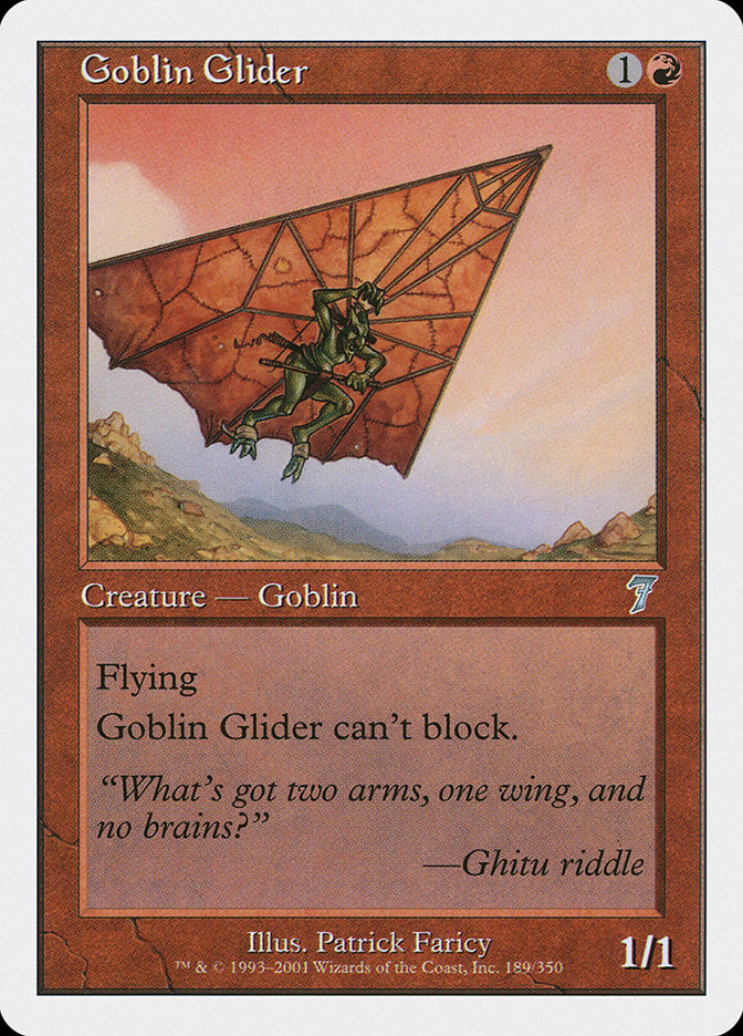 Goblin Glider [Seventh Edition] | Yard's Games Ltd