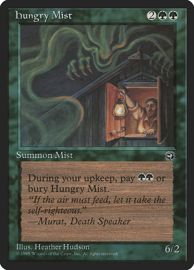 Hungry Mist (Murat Flavor Text) [Homelands] | Yard's Games Ltd