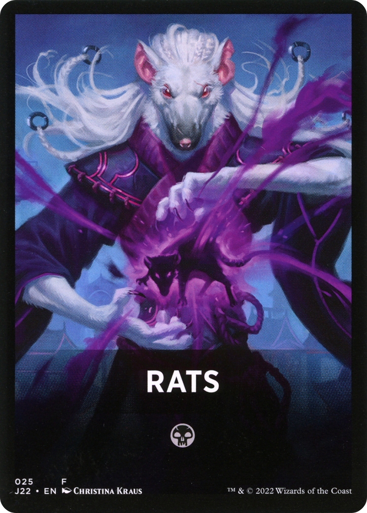 Rats Theme Card [Jumpstart 2022 Front Cards] | Yard's Games Ltd