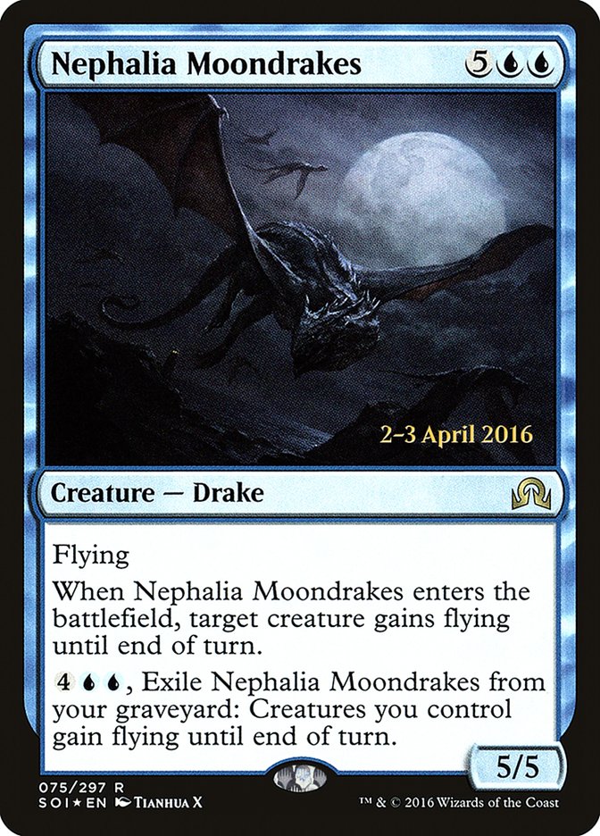 Nephalia Moondrakes [Shadows over Innistrad Prerelease Promos] | Yard's Games Ltd