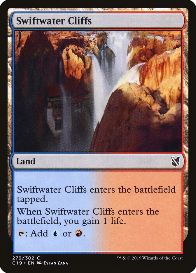 Swiftwater Cliffs [Commander 2019] | Yard's Games Ltd