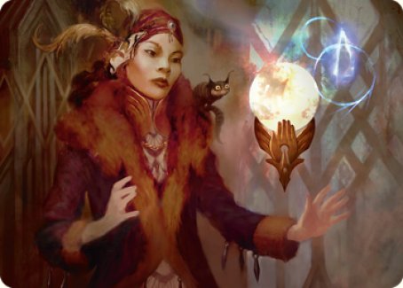 Misfortune Teller Art Card [Streets of New Capenna Art Series] | Yard's Games Ltd