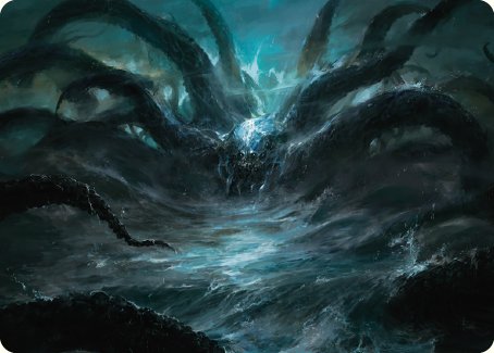 The Watcher in the Water Art Card [The Lord of the Rings: Tales of Middle-earth Art Series] | Yard's Games Ltd