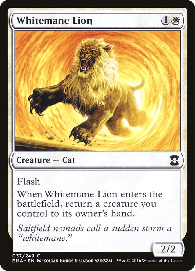 Whitemane Lion [Eternal Masters] | Yard's Games Ltd