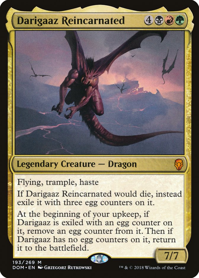 Darigaaz Reincarnated [Dominaria] | Yard's Games Ltd