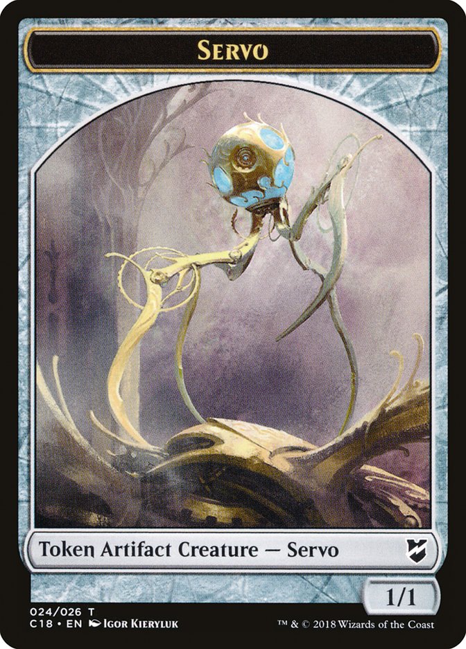 Servo Token [Commander 2018 Tokens] | Yard's Games Ltd