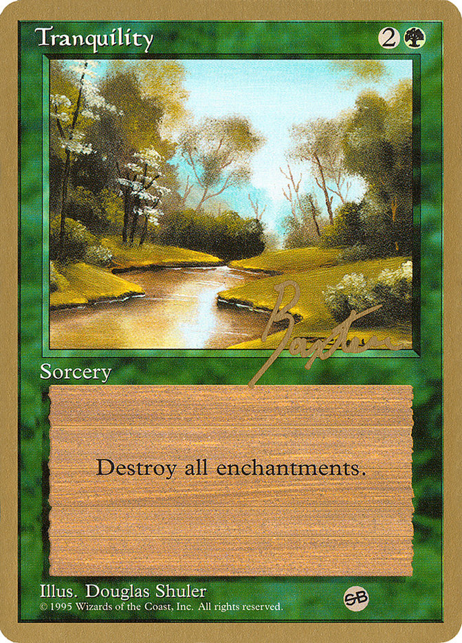 Tranquility (George Baxter) (SB) [Pro Tour Collector Set] | Yard's Games Ltd