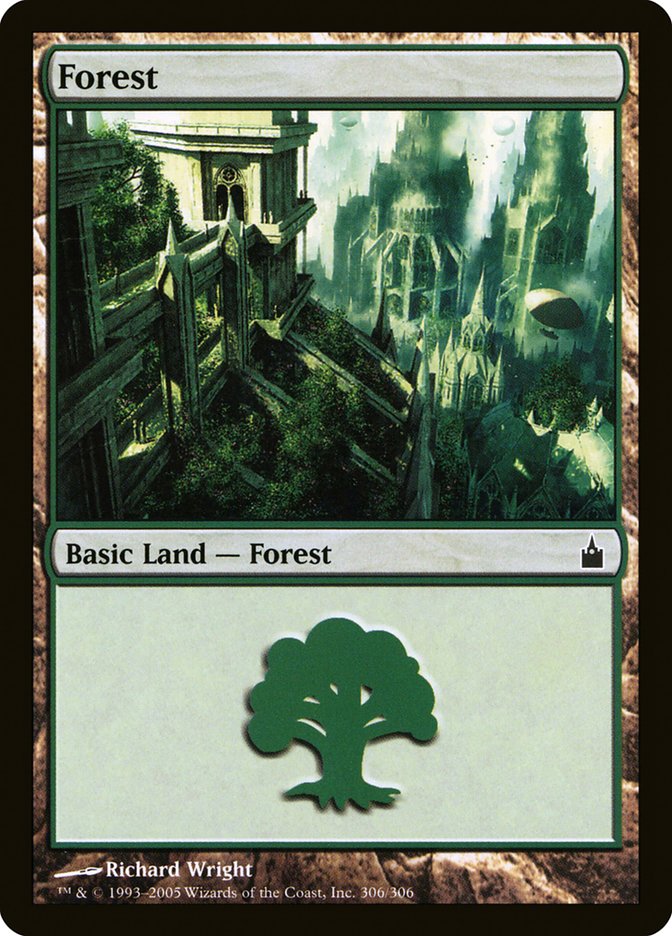 Forest (306) [Ravnica: City of Guilds] | Yard's Games Ltd