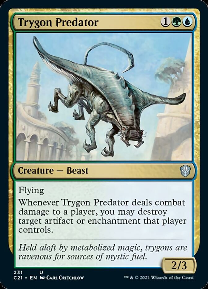 Trygon Predator [Commander 2021] | Yard's Games Ltd