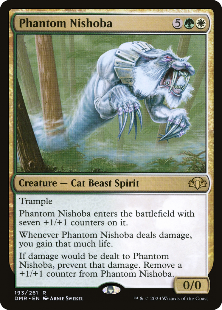 Phantom Nishoba [Dominaria Remastered] | Yard's Games Ltd