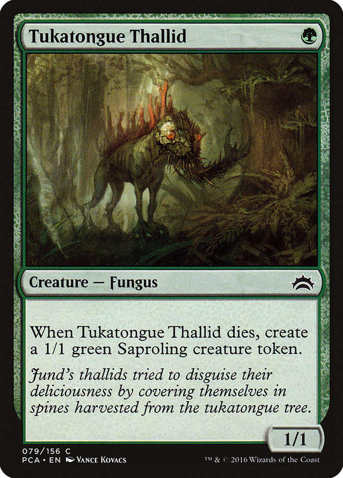 Tukatongue Thallid [Planechase Anthology] | Yard's Games Ltd