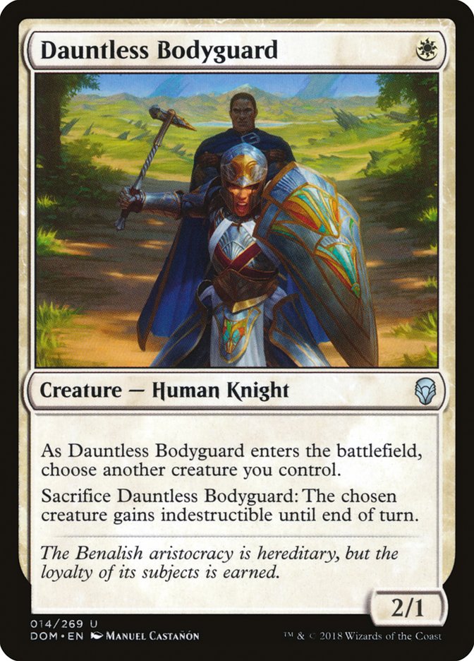 Dauntless Bodyguard [Dominaria] | Yard's Games Ltd