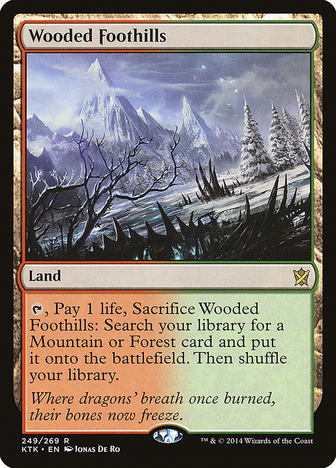 Wooded Foothills [Khans of Tarkir] | Yard's Games Ltd