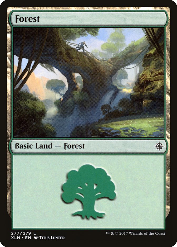 Forest (277) [Ixalan] | Yard's Games Ltd