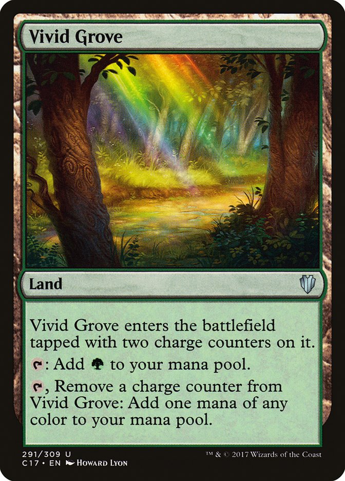 Vivid Grove [Commander 2017] | Yard's Games Ltd