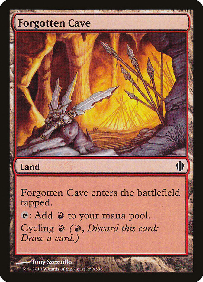 Forgotten Cave [Commander 2013] | Yard's Games Ltd